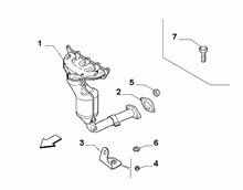 10258-010 FRONT PIPING