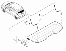 70523-070 PARCEL SHELF