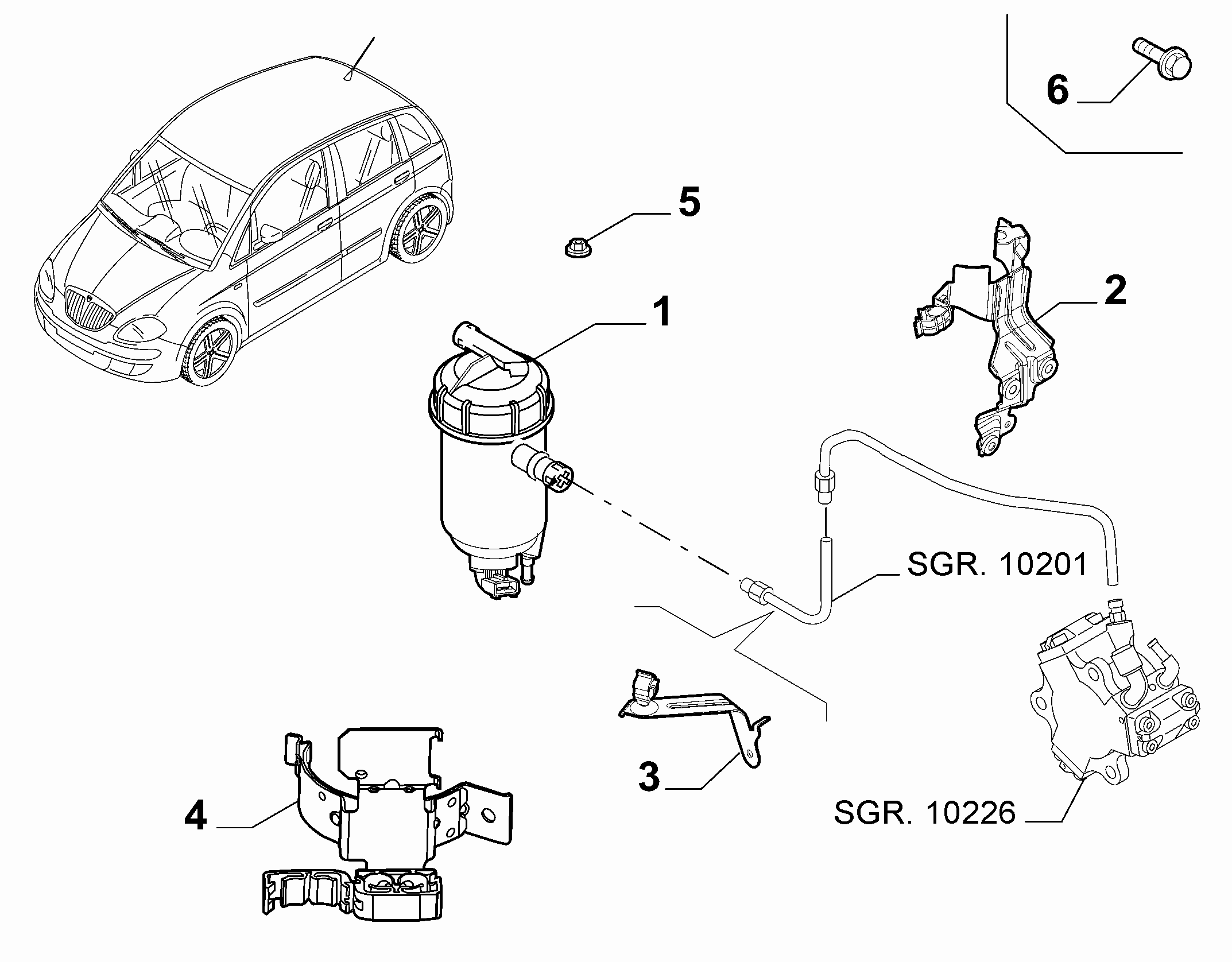 10225-010 FUEL FILTER