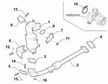 10258-010 FRONT PIPING