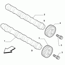 10107-010 CRANKSHAFT AND GEAR TIMING SYSTEM