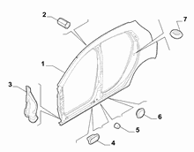 70019-010 EXTERNAL SIDE FRAME