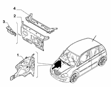 70002-040 INSTRUMENT PANEL WALL 