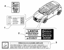 70750/00 ПРЕДУПР. ТАБЛИЧКИ И ИНСТРУКЦИИ 