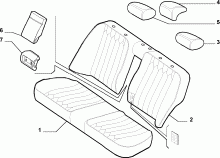 70615/01 REAR SEAT LINING 