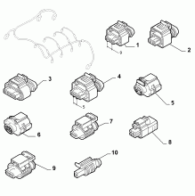 10226-060 ENGINE HARNESS CONNECTORS