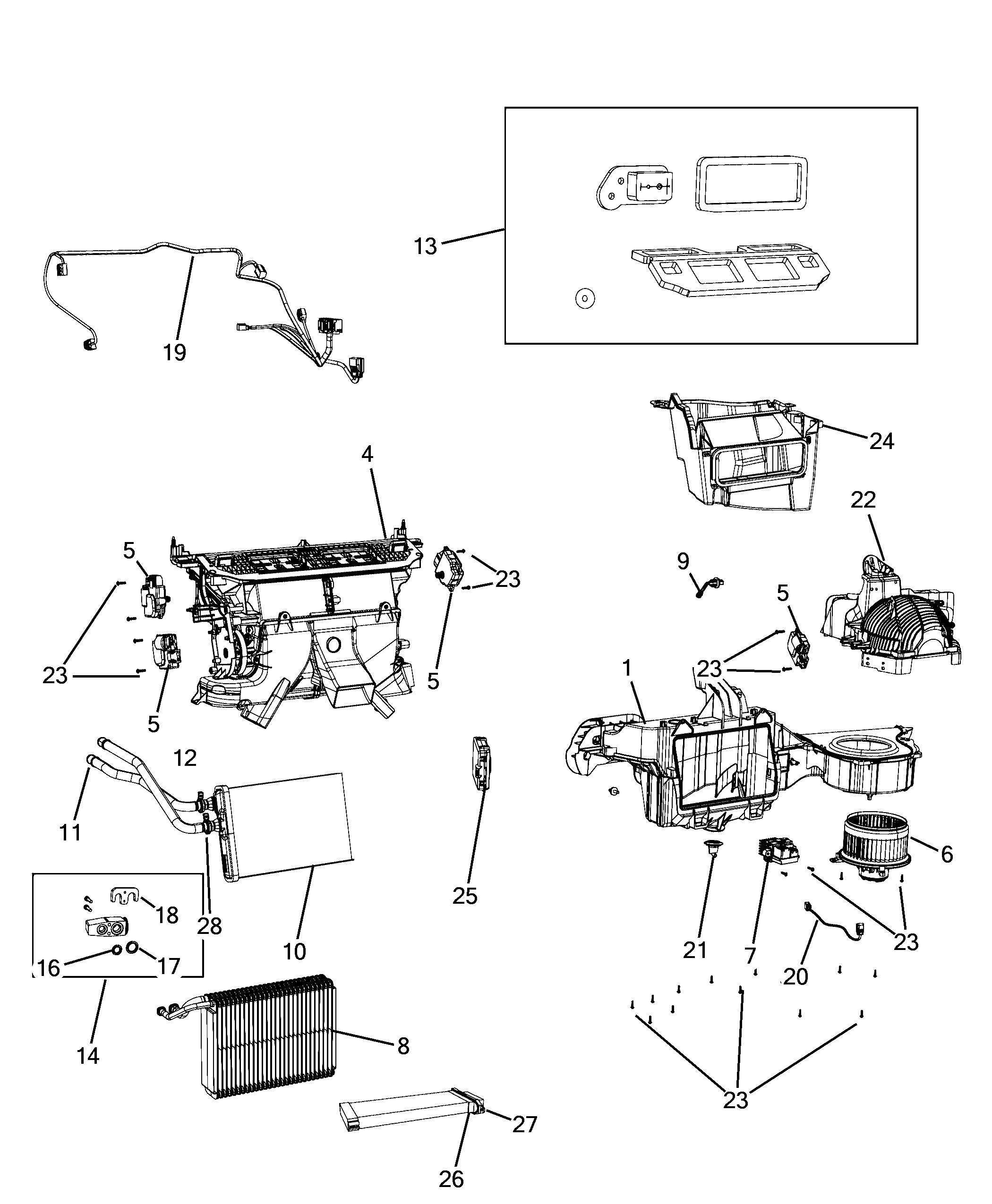 50101-010 HEATER/AIR CON