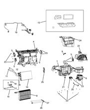 50101-010 HEATER/AIR CON