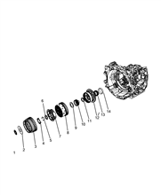 21201-090 AUTOMATIC TRANSMISSION GEAR UNIT