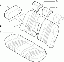 70615/00 REAR SEAT LINING