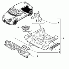 70006-020 REAR FLOOR PANEL