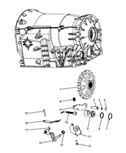 21201-110 AUTOMATIC TRANSMISSION PARKING UNIT