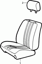 70601/00 ПЕРЕДНИЕ СИДЕНЬЯ 