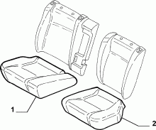 70615/02 REAR SEAT LINING
