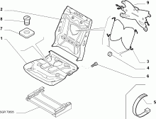 70601-020 FRONT SEAT FRAME