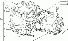 21207/01 КПП И ДИФФЕР., КОРПУС И КРЫШКИ