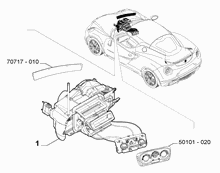 50101-010 HEATER/AIR CON