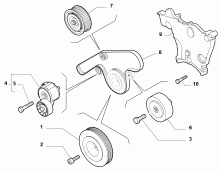 10115-010 BELTS AND PULLEYS