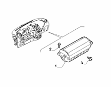 55508-020 PASSENGER AIRBAG