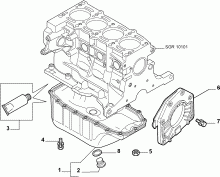 10102-010 OIL CAP AND FLOOR PANEL COVER