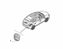 70717-040 TRUNK AIR OUTLET