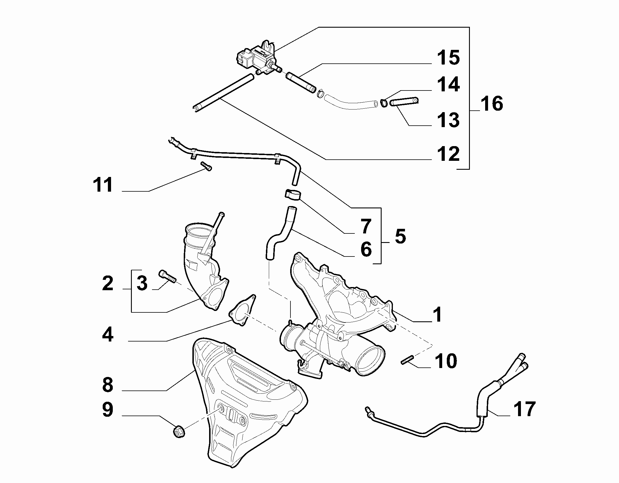 10252-010 TURBOCOMPRESSOR AND PRECATALYSER