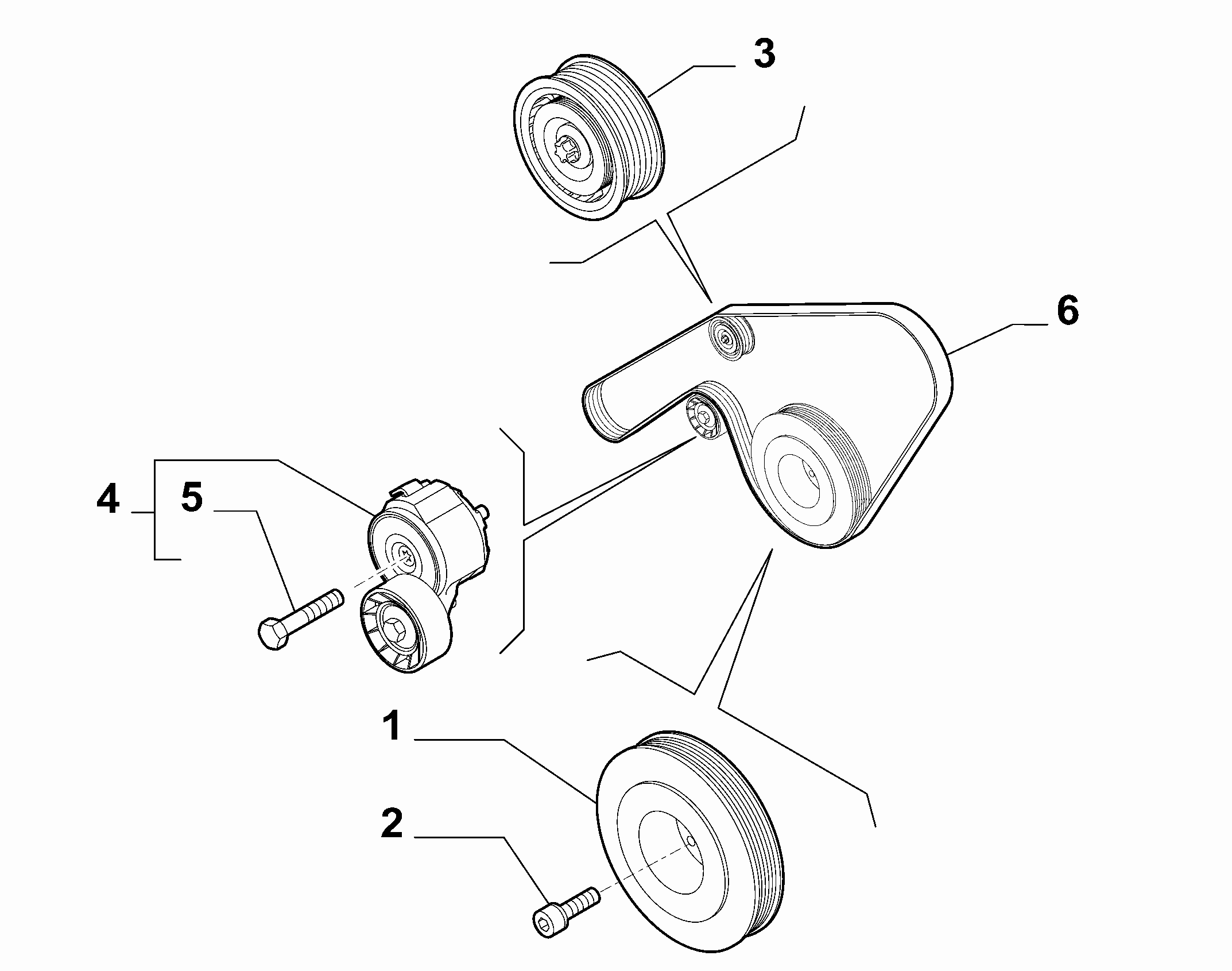 10115-010 BELTS AND PULLEYS