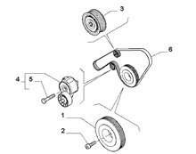 10115-010 BELTS AND PULLEYS