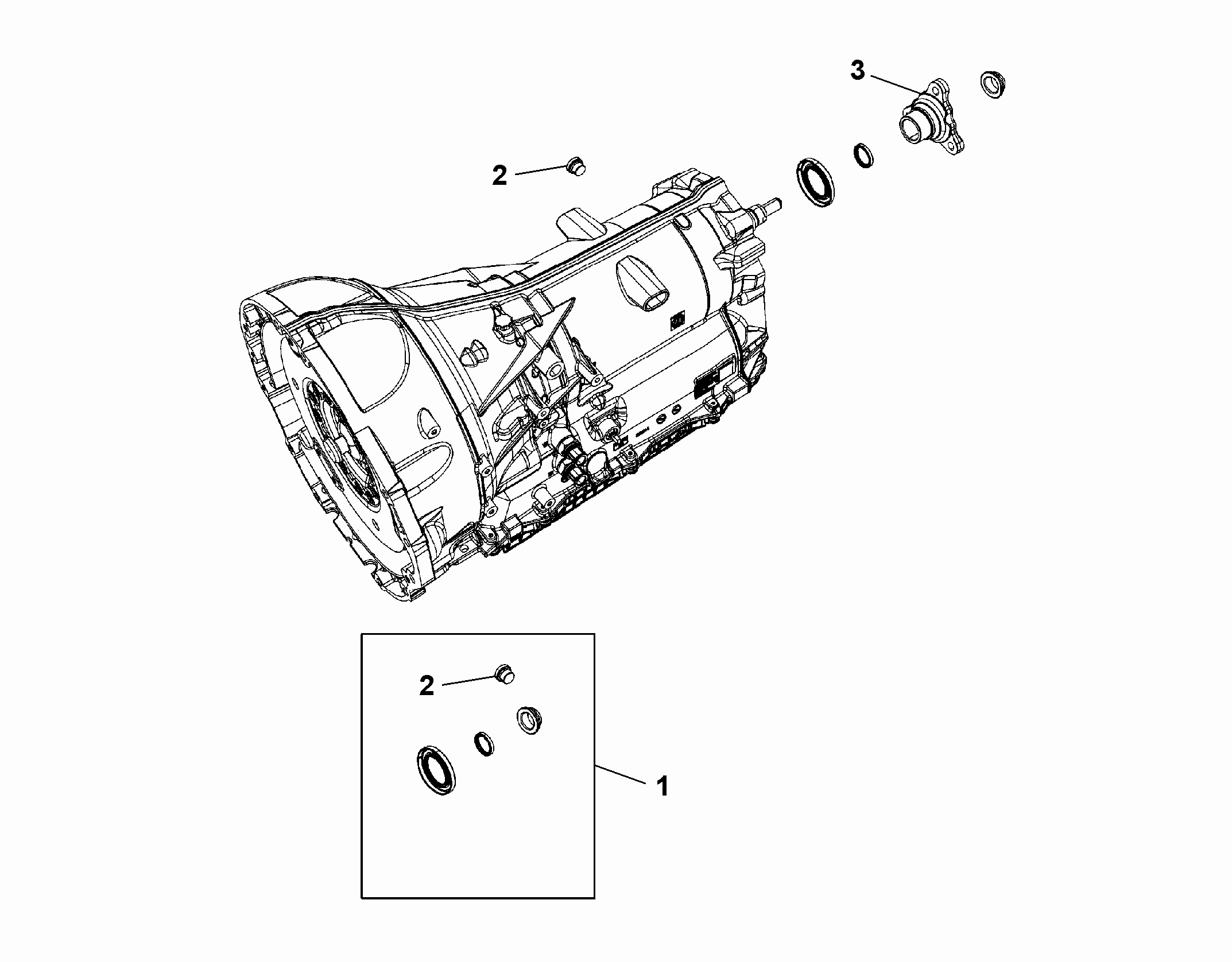 21201-050 PROPELLER SHAFT TO AUTOMATIC TRANSMISSION CONNECTION UNIT