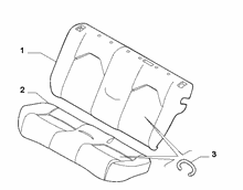 70613-010 REAR SET PADDING
