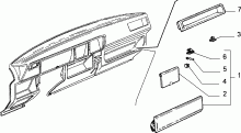 70502/00 ПАНЕЛЬ ПРИБОРОВ И ПРИЛЕГАЮЩИЕ ЧАСТИ 