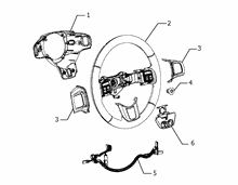 41201-010 STEERING WHEEL