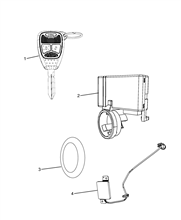 55202-020 KEY KIT AND OPENING SYSTEM