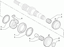 21215-020 GEAR CABLE