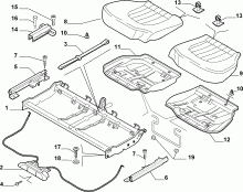 70613/01 REAR SEAT