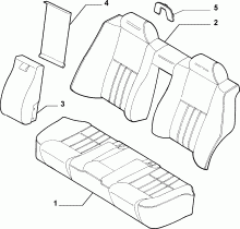 70615/02 REAR SEAT LINING