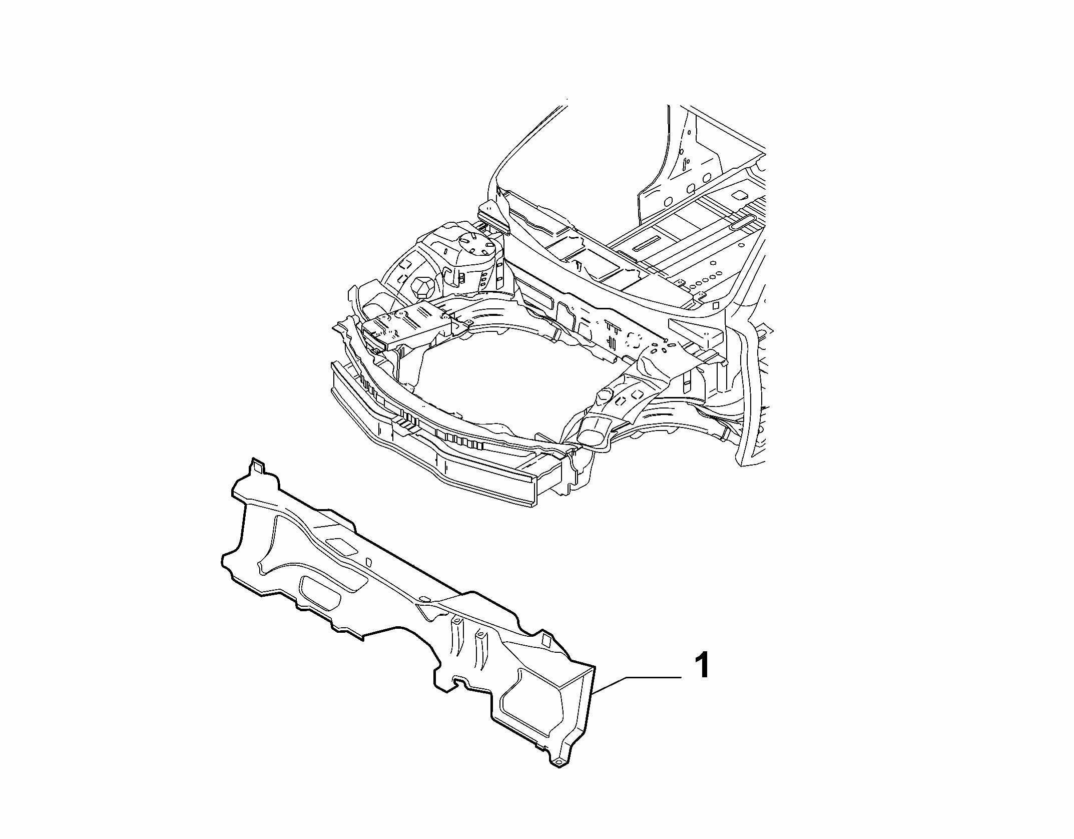70002-050 DASHBOARD CROSSRAIL