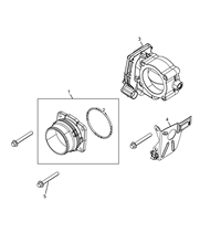 10255-010 INTAKE MANIFOLD AND BUTTERFLY CLIPS