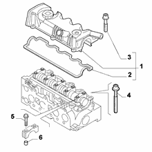 10101-020 CYLINDER HEAD AND GASKETS