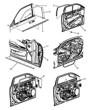 70129-080 FRONT DOOR RING GASKET