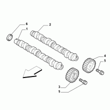 10107-010 CRANKSHAFT AND GEAR TIMING SYSTEM
