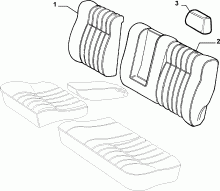 70615/01 REAR SEAT LINING