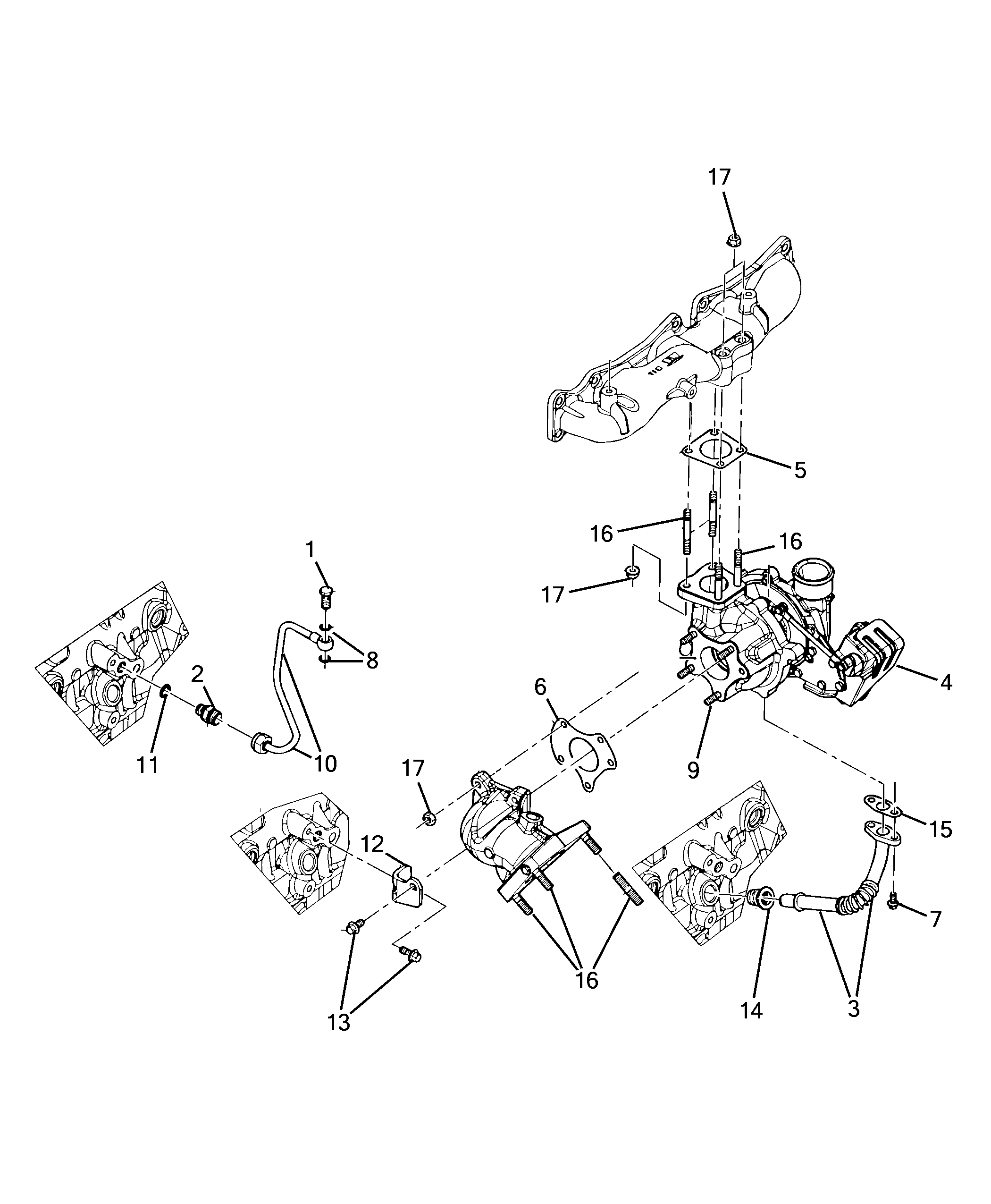 10252-010 TURBOCOMPRESSOR AND PRECATALYSER