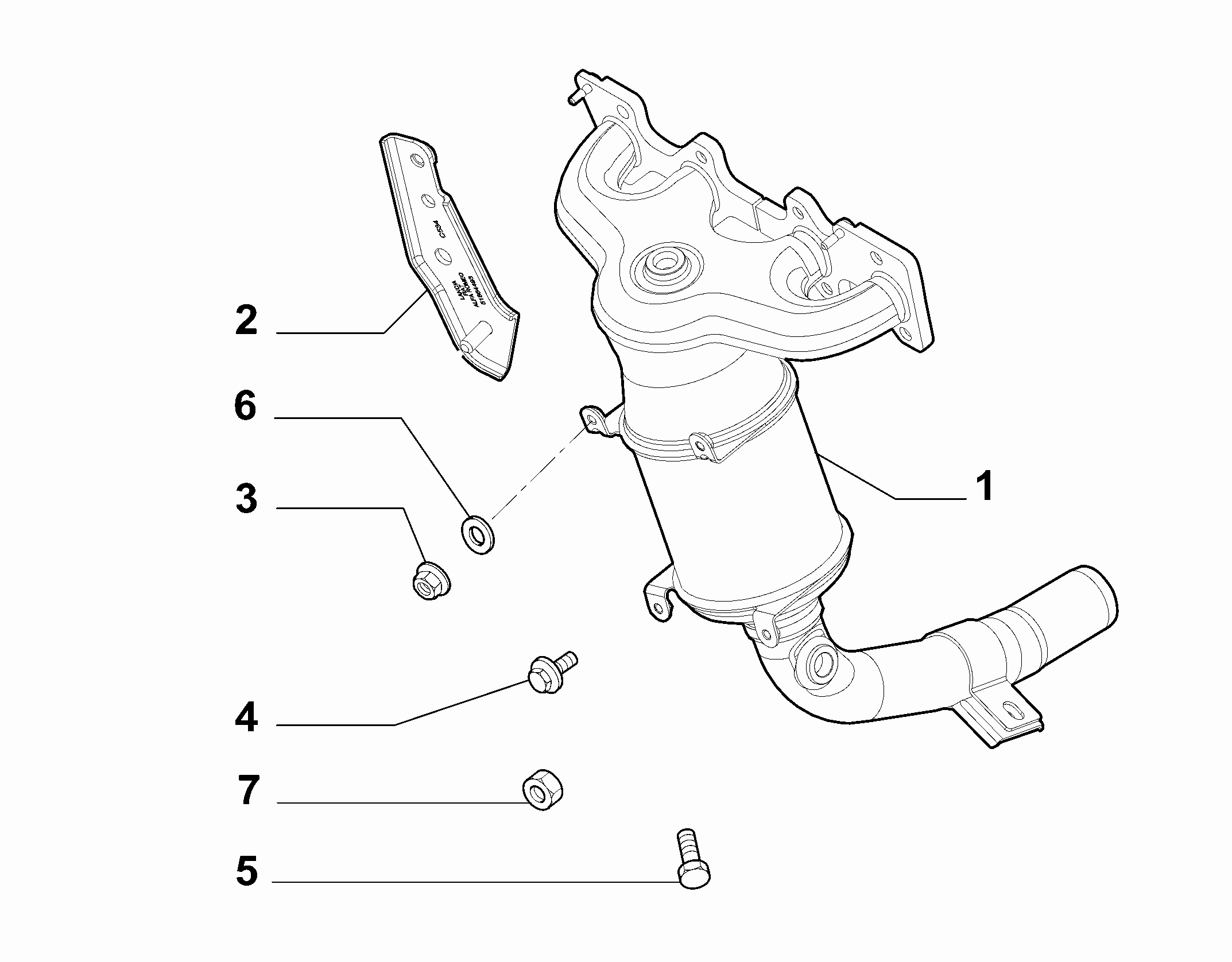 10258-010 FRONT PIPING