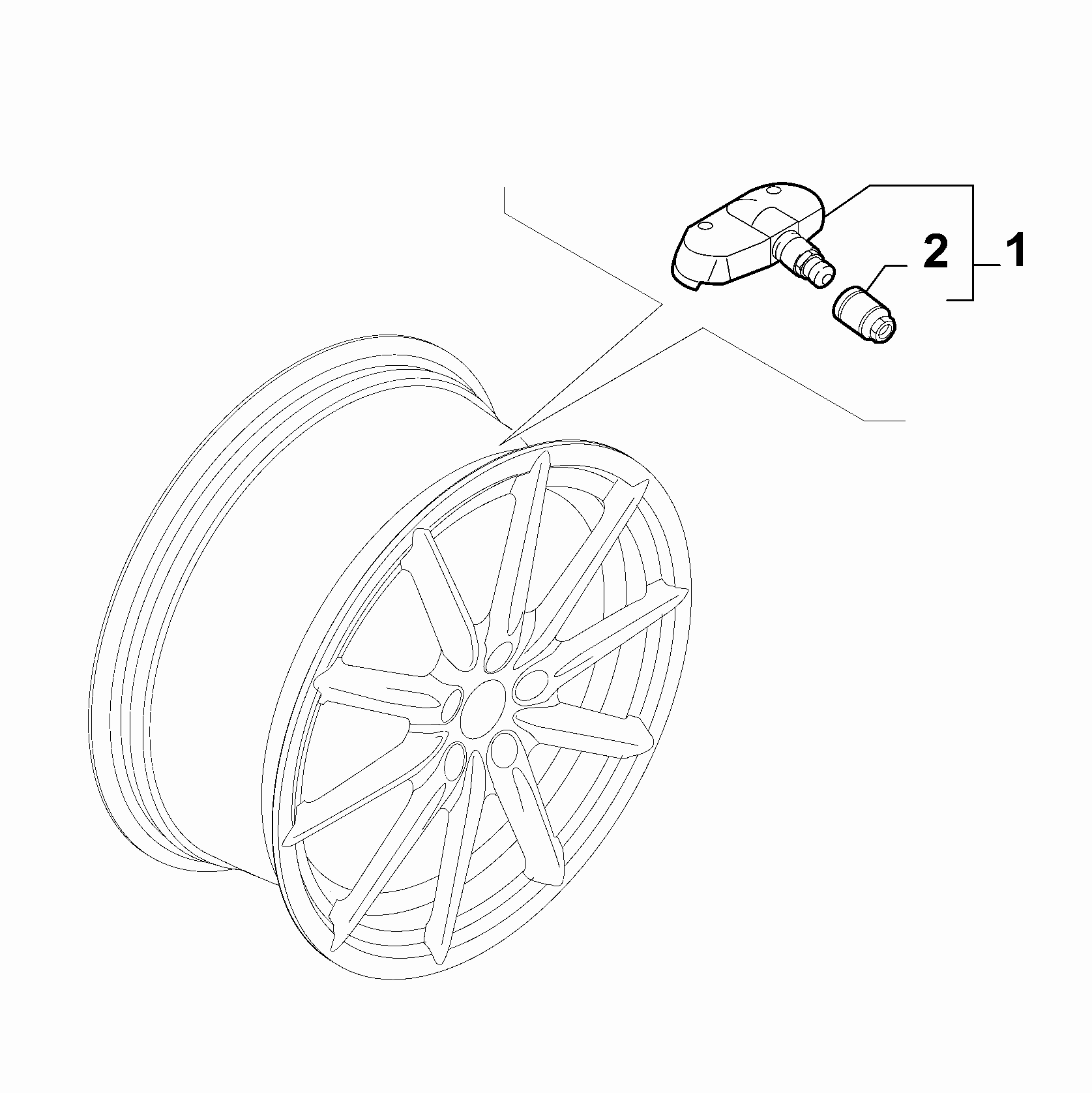 44316-040 PNEUMATIC PRESSURE SENSOR