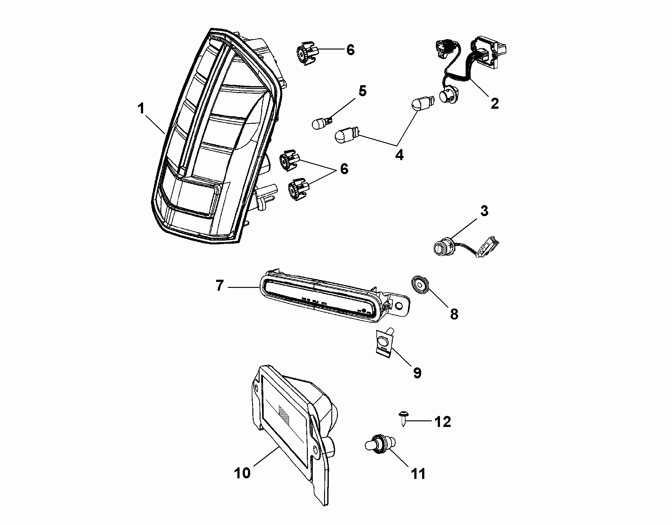 55401-030 TAIL LAMP