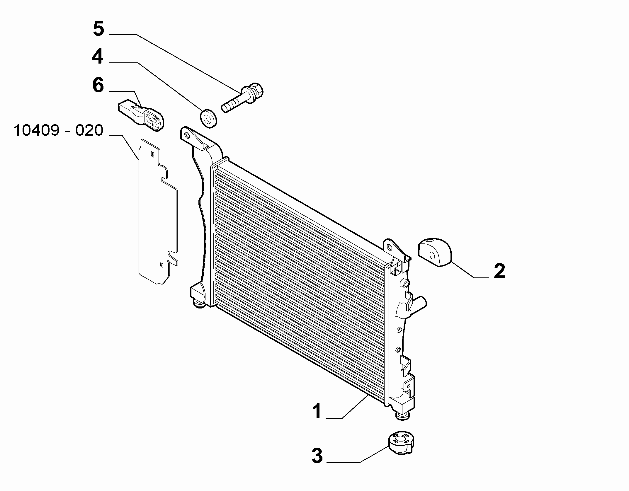 10401-010 RADIATOR