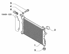 10401-010 RADIATOR