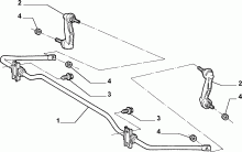44305/00 ЗАДНИЕ ПОДВЕСКИ