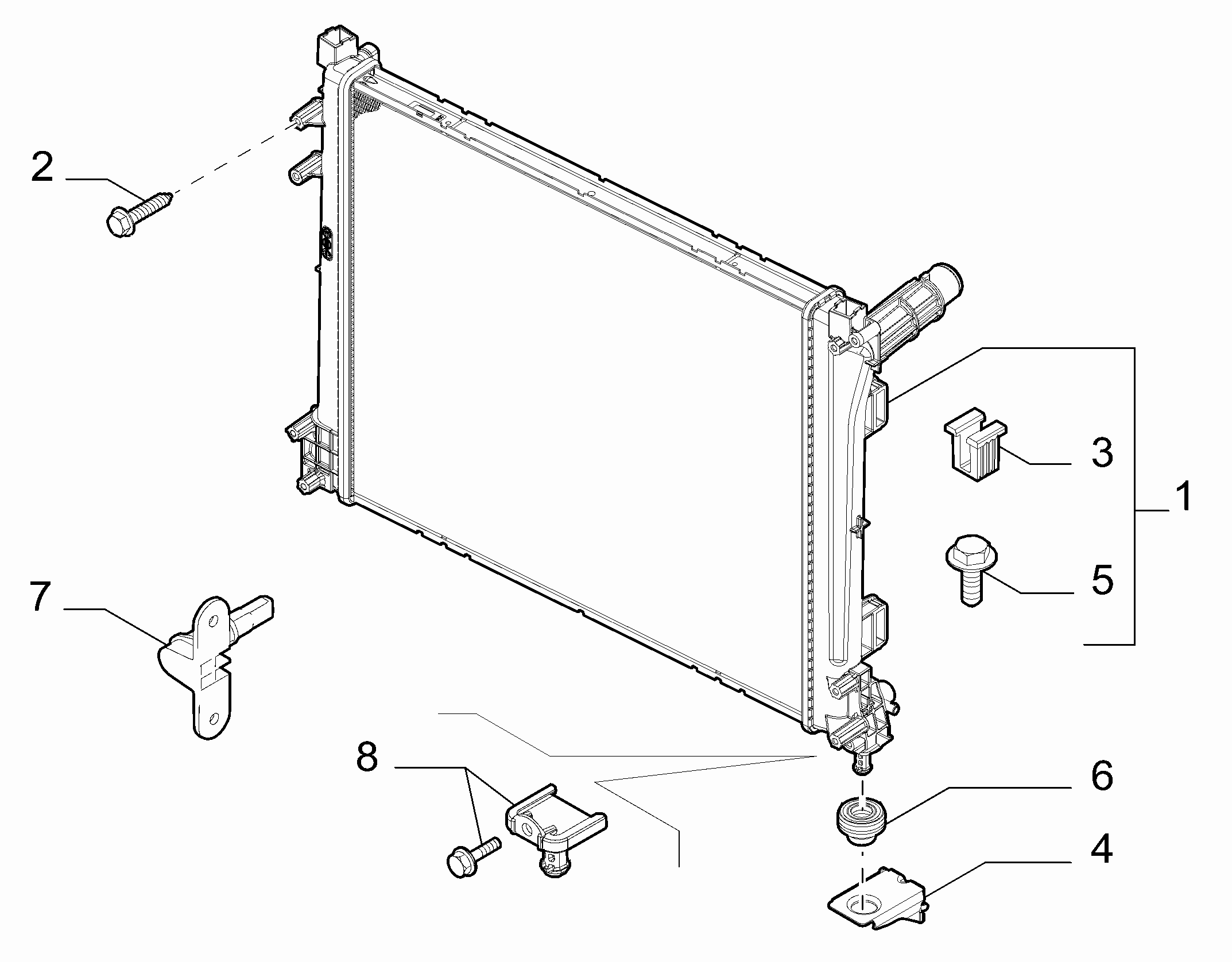 10401-010 RADIATOR